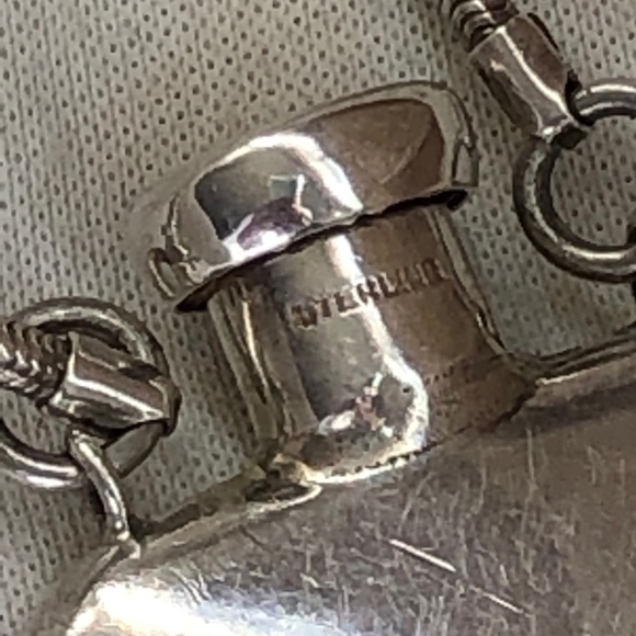 VTG All Sterling Gold Perfume Decanter Necklace - Picture 8 of 8